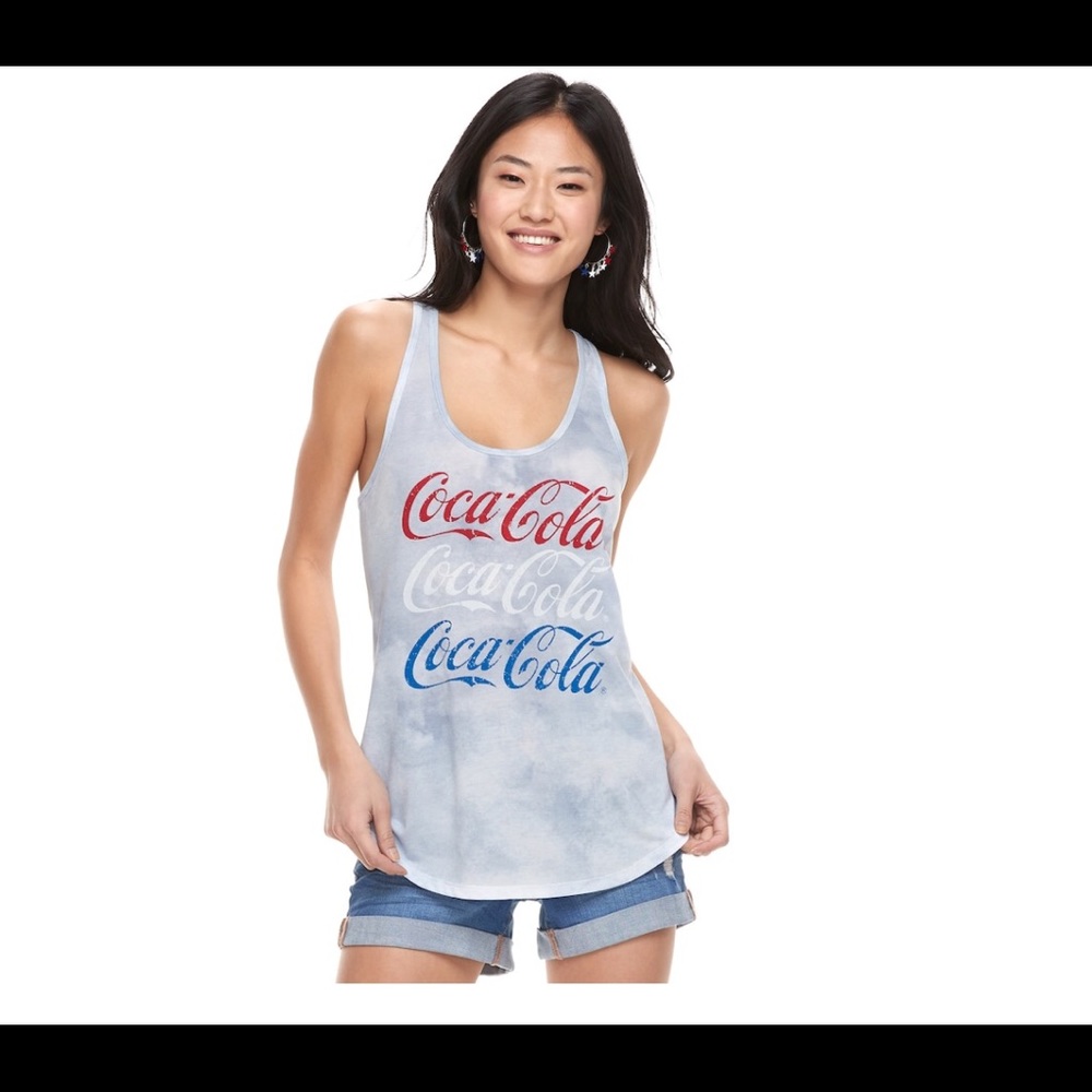 Coco-Cola Tank Top Kentucky Blue Multi sizes